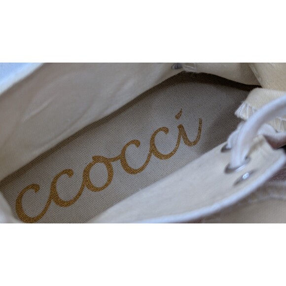 Ccocci Hattie 7 WHT/BLK  Women's Hi*Top Sneakers Size-(7) US; (38) EUR - Picture 16 of 16